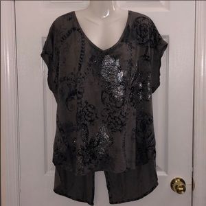 Super Girly and Edgy Sleeveless Studded Top